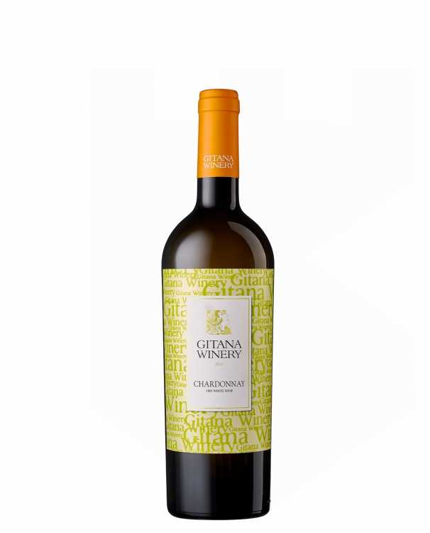 Вино «Chardonnay» 2022 Gitana Winery. 0,75