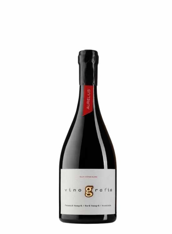 Вино «Vinografia» Feteasca Neagra - Rara Neagra - Ancellotta, Multivintage Blend, Aurelius. 0,75