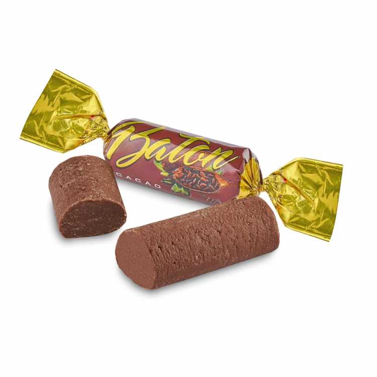 Конфеты "Батончик" с какао, Букурия, 250 г.