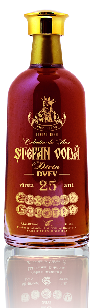 Коньяк «Stefan Voda» 25 лет, Colectia de Aur, Calarasi. 0,5 Коньяк «Stefan Voda» 25 лет, Colectia de Aur, Calarasi. 0,5