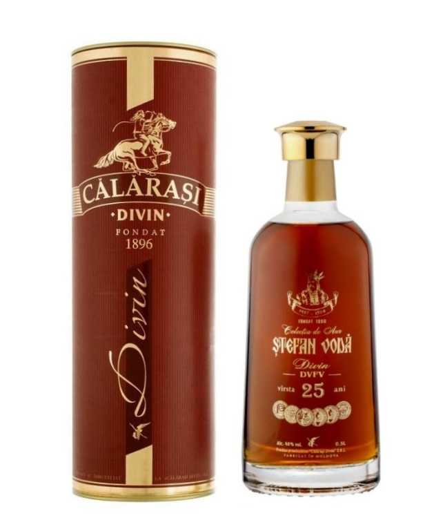 Коньяк «Stefan Voda» 25 лет, Colectia de Aur, Calarasi. 0,5 Коньяк «Stefan Voda» 25 лет, Colectia de Aur, Calarasi. 0,5