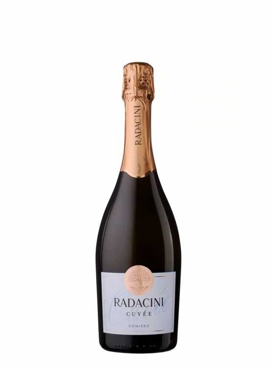Шампанское «Cuvee» полусухое белое, Radacini. 0,75
