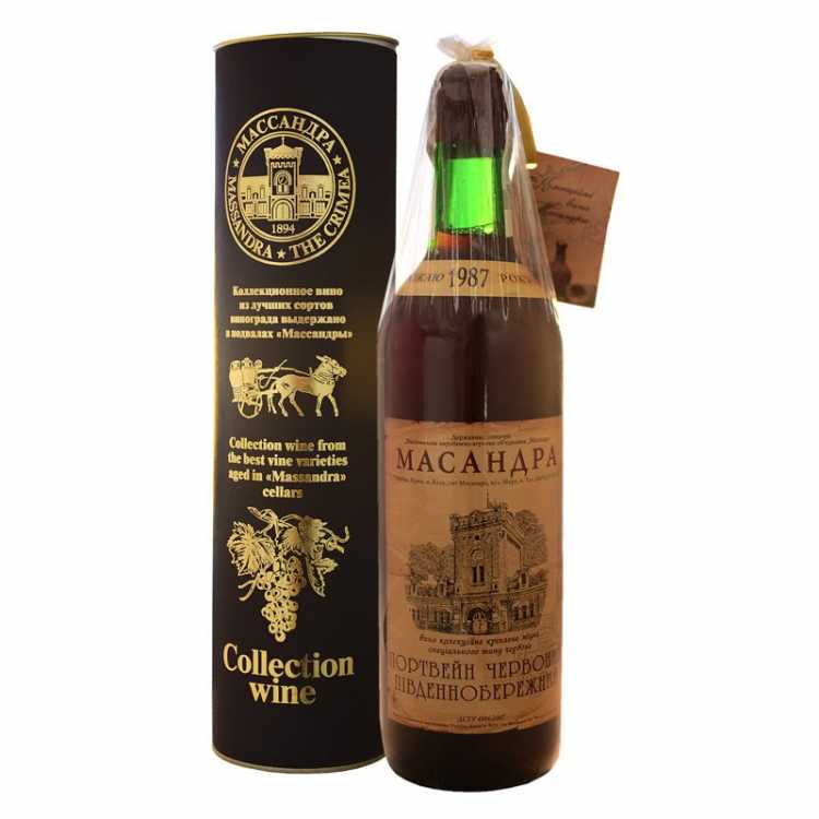 ПОРТВЕЙН КРАСНЫЙ «ЮЖНОБЕРЕЖНЫЙ» 1987 года урожая