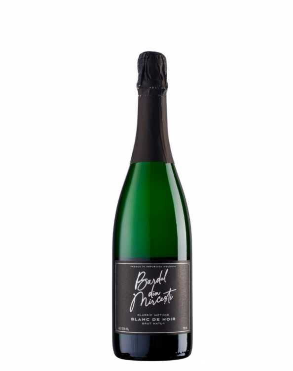 Шампанское «Blanc de Noir» Brut Natur, Bardul din Mircesti. 0,75