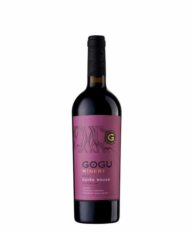 Вино «Cuvee Rouge» 2022 Malbec - Feteasca Neagra - Cabernet Sauvignon, Gogu. 0,75