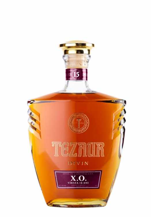 Коньяк «Tezaur» XO 15 лет. 0,5 в коробке.