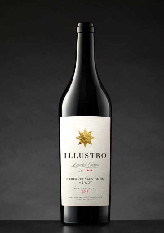 Вино «illustro» 2021 Cabernet Sauvignon - Merlot, Fautor. 0,75 в коробке