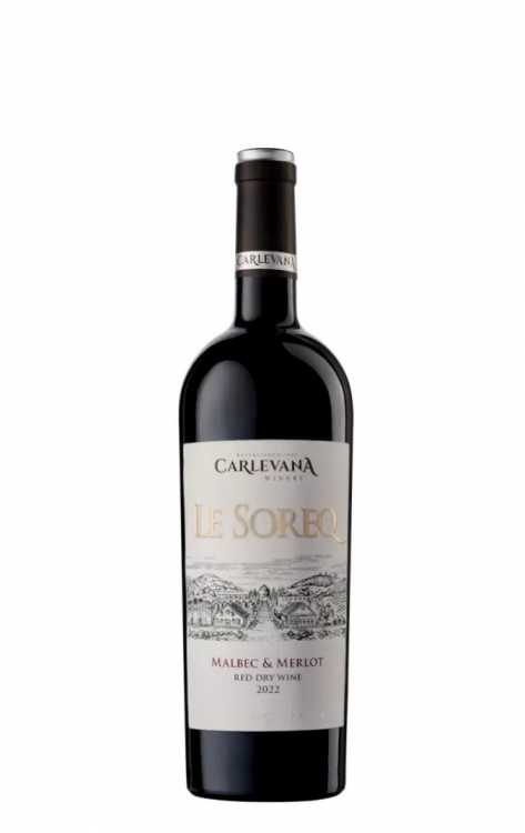 Вино «Le Soreq» 2022 Malbec & Merlot, Carlevana. 0,75