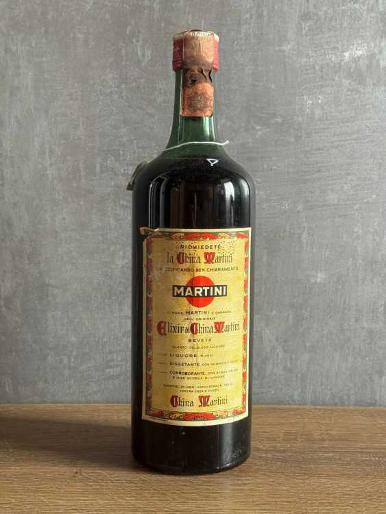 Martini Elixir di China Aromatico 1963 года.