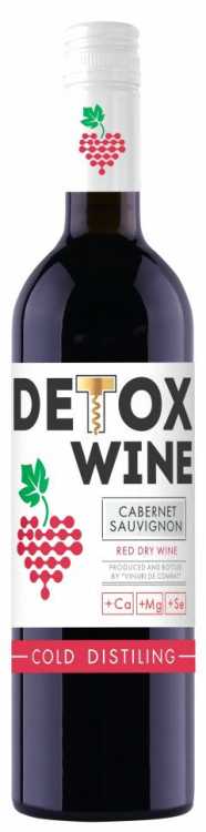 Вино «Detox Wine» 2017 Cabernet Sauvignon, Comrat. 0,75