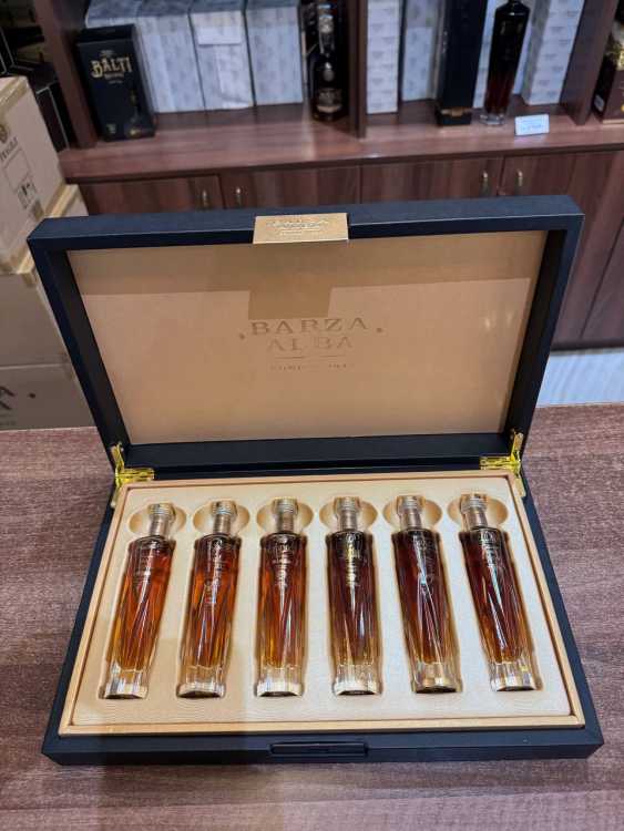 Набор коньяков "Barza Alba" 6 штук. 50 мл. 