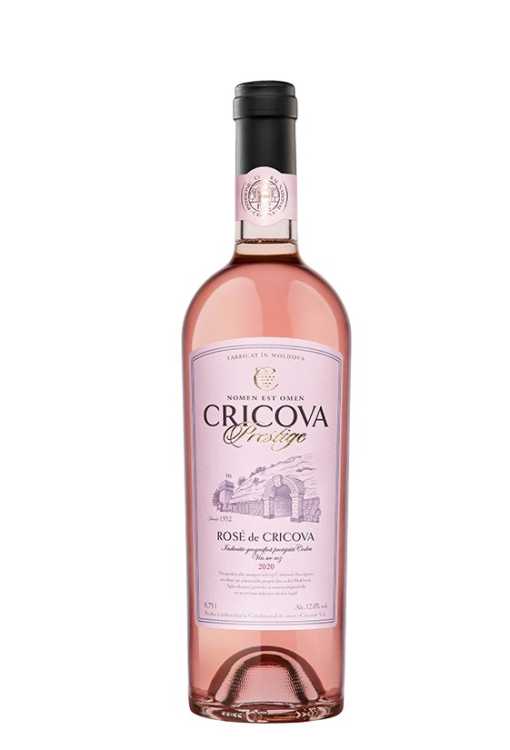 Вино «Rose de Cricova» 2022 Prestige. 0,75