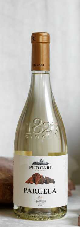 Вино «Parcela» №9 Traminer 2025 Purcari. 0,75