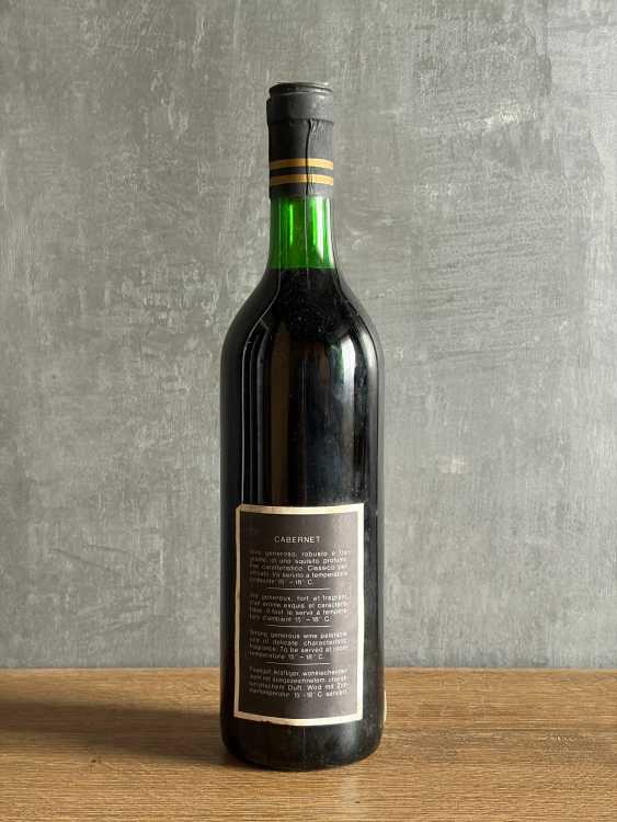 Вино Tenuta San Michele Cabernet 1968 года.