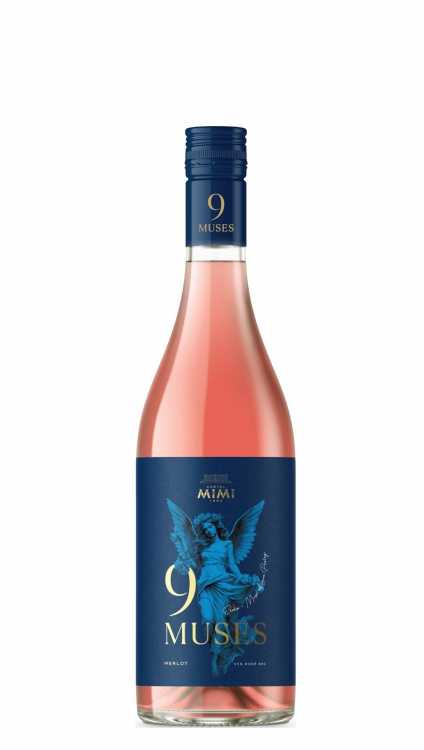 Вино «9 muses» 2023 Merlot, Mimi. 0,75