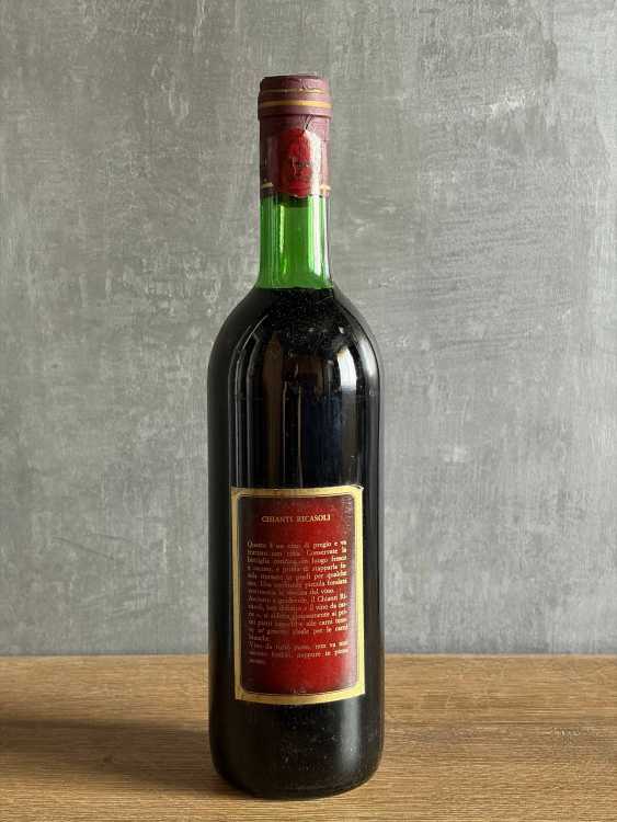 Вино Ricasoli Chianti 1973 года