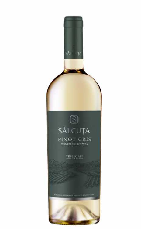 Вино «Pinot Gris» 2023 Salcuta. 0,75