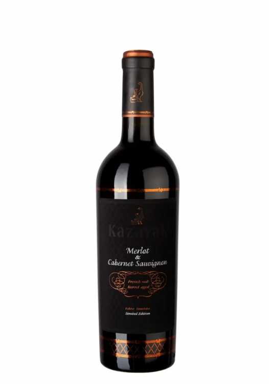 Вино «Merlot & Cabernet Sauvignon» 2019 Limited Edition, Kazayak. 0,75