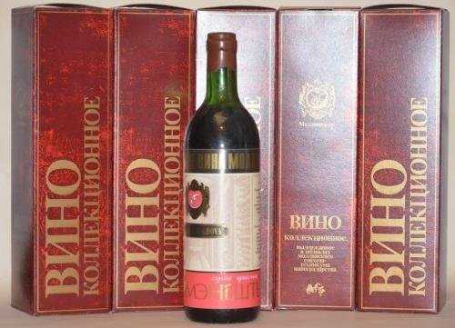 Вино «Романешты» Кожушна, 1987 года. 0,7