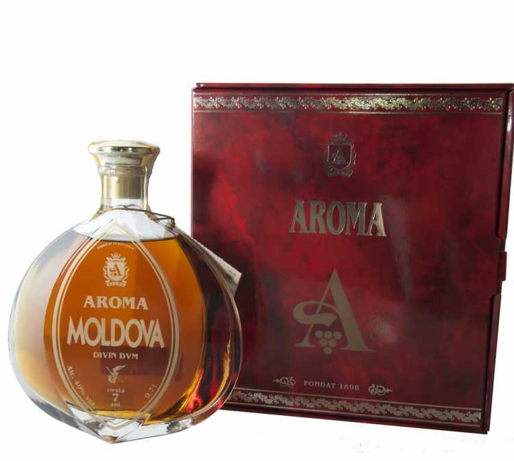 Коньяк «Moldova» 7 лет, Aroma. Gascone 0,7