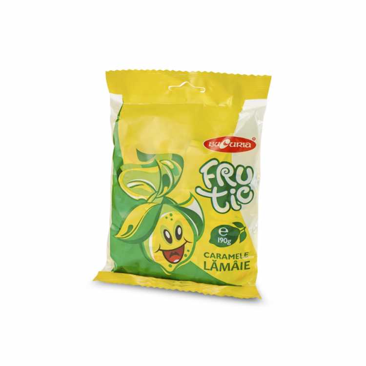 Карамель "Фрутик" с лимоном, 190 г.