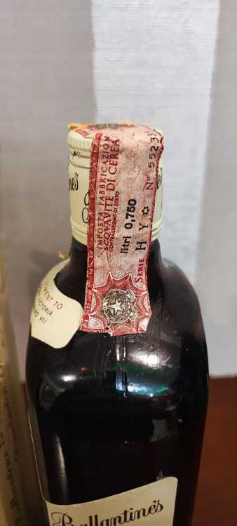 Виски Ballantine's Finest 0,7 л 70-е года. 