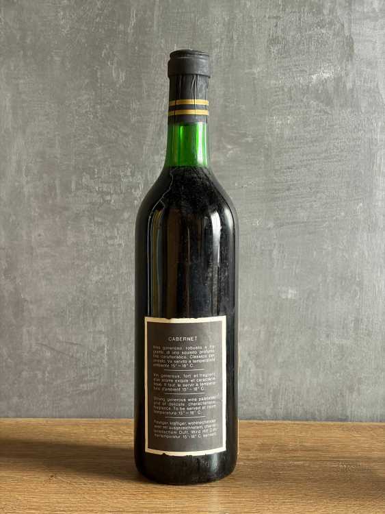 Вино Tenuta San Michele Cabernet 1968 года.